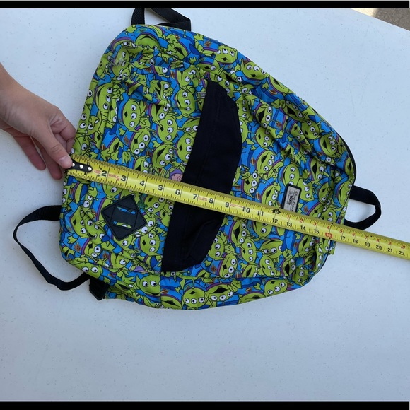 Rare Disney Vans Pixar Toy Story Aliens Backpack Rucksack Hidden Buzz Lightyear - Picture 15 of 16